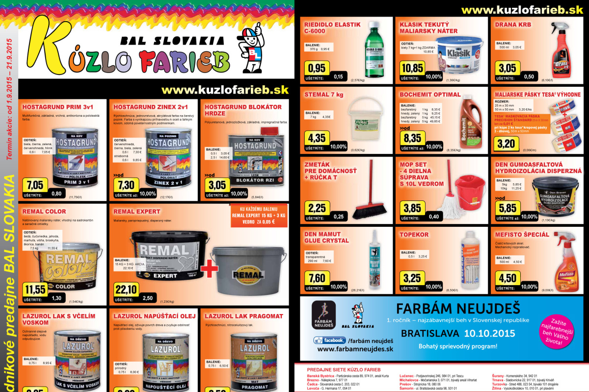 Leták Kúzlo farieb máj 2015
