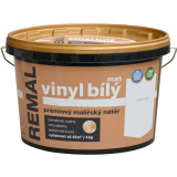 REMAL VINYL BIELY MAT umývateľná farba na stenu