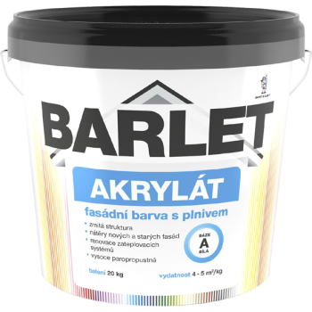 BARLET AKRYLÁT Fasádní barva s plnivem V4011