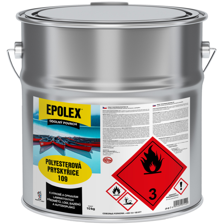 Epolex Polyester 109 + iniciátor, polyesterová živica, 10 kg