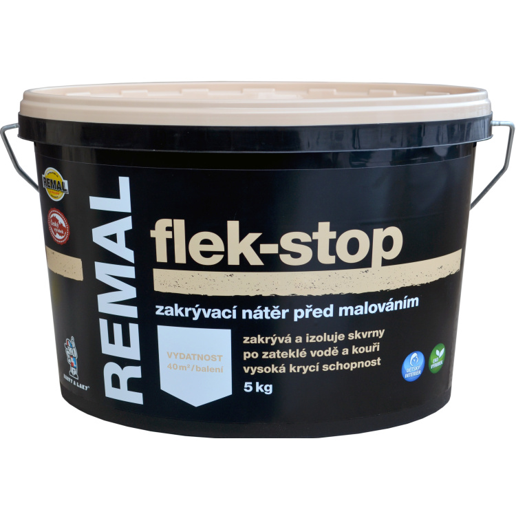 REMAL FLEK-STOP farba na škvrny po vode, dyme a nikotíne