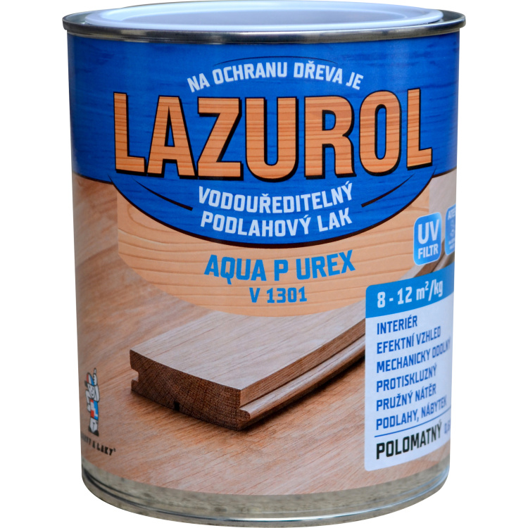 Lazurol Aqua P UREX polomat lak na drevo bezfarebný V1301