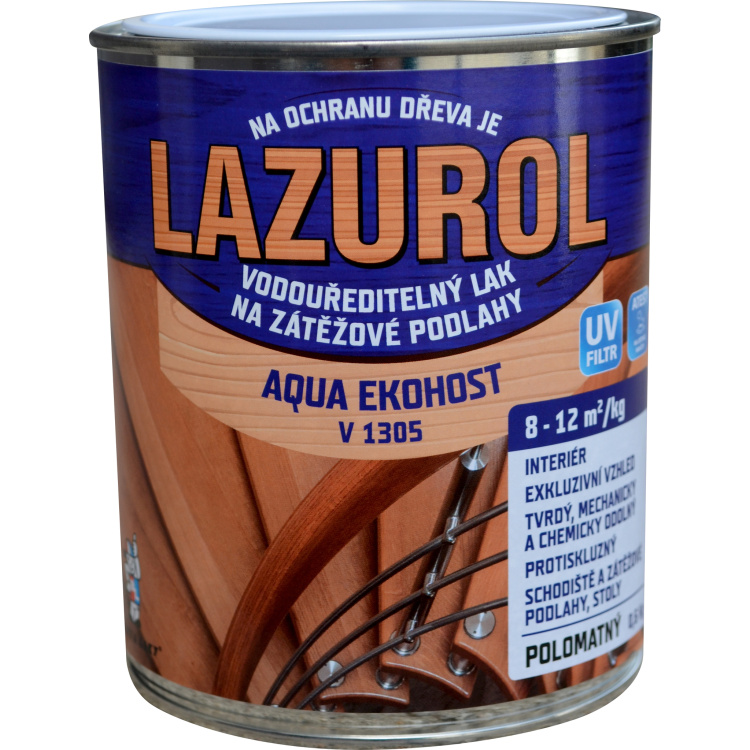 LAZUROL Aqua Ekohost polomat podlahový lak V1305
