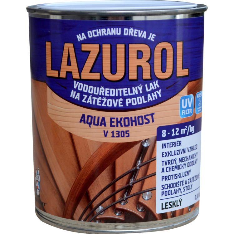 LAZUROL Aqua Ekohost lesk podlahový lak V1305