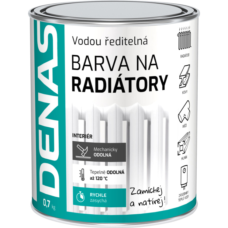 DENAS FARBA NA RADIÁTORY rýchloschnúci