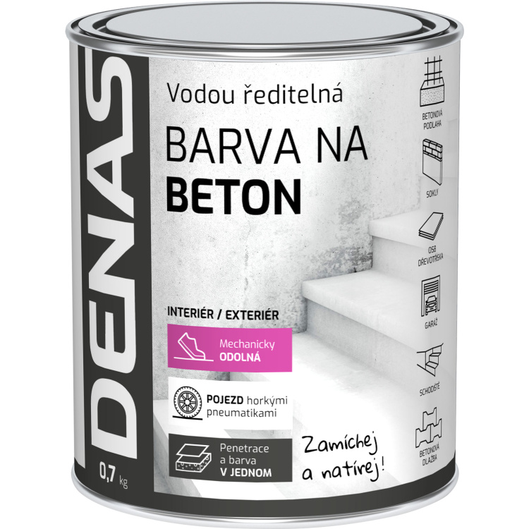 DENAS NA BETÓN vrchná farba na betón