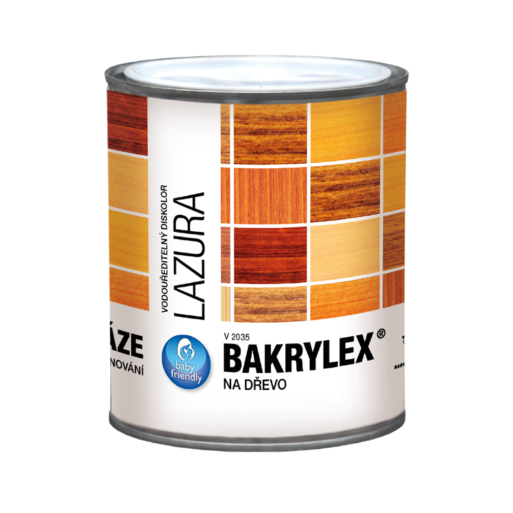 BAKRYLEX Diskolor V2035 tenkovrstvová lazúra na drevo